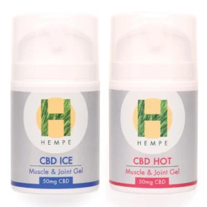 COMBINE CBD HEAT AND ICE GELS FOR MAXIMUM RELIEF AND SAVINGS The HEMPE CBD Hot & Ice Combo Deal gives you the opportunity to purchase our Hot and Ice gels with a special 10% discount! How do HEMPE Hot and Ice Muscle and Joint Gels Work? Hot Muscle and Joint Gel stretches the muscles and increases movement - great for relaxing sore muscles, soothing aching joints and speeding up your body's natural healing process. Ice Muscle and Joint Gel reduces blood flow by constricting blood vessels - great for reducing swelling and inflammation, reducing bruising and numbing the problematic area. For the very best results use both of our scientifically-proven CBD pain relief products interchangeably as your very own Hot and Cold Therapy! These topical CBD heat and cooling gel products have been legally registered on the EU Cosmetic Product Notification Portal & the UK Office for Product Safety Standards.